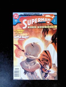 Adventures of Superman #603  DC Comics 2002 VF+ Newsstand