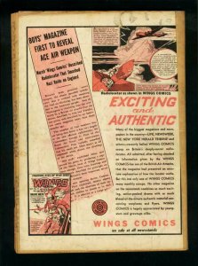 RANGERS OF FREEDOM #1 1941-FICTION HOUSE-WILD COVER-WW2 G