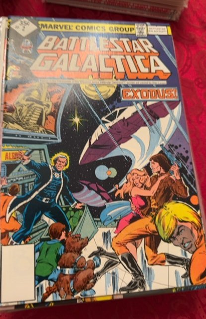 Battlestar Galactica #2 Whitman Reprint Variant (1979) Battlestar Galactica 