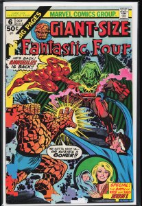 Giant-Size Fantastic Four #6 (1975) Fantastic Four