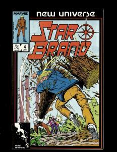 Lot of 12 Star Brain Marvel Comic Books #1 2 3 4 5 6 7 8 9 10 11 12 J410