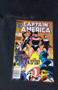 Captain America #295 Newsstand Edition (1984)