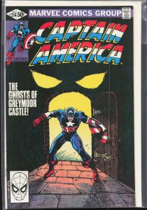 Captain America #256 (1981) Captain America