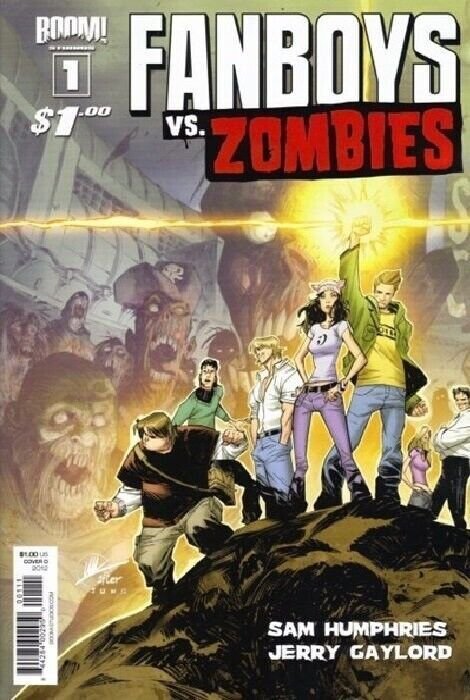 Fanboys vs Zombies #1 Covers A-E Set of 6 Covers BOOM STUDIOS NM.