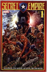 Secret Empire #0, 1, 2, 3, 4, 5, 6, 7, 8, 9, 10 and Omega complete run (2017)