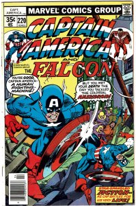 Captain America #220  FN