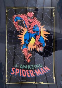 Spider-man Original Marvel Blacklight Poster 1975