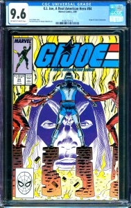 GI Joe #84 Marvel Comics 1989 CGC 9.6 Origin of Cobra Commander