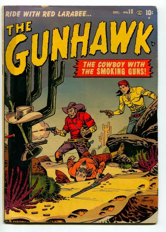 GUNHAWK #18 1951-JOE MANEELY-VG+