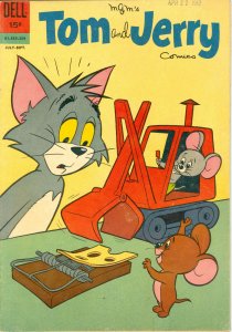 Tom And Jerry Comics #212 GD ; Dell | low grade comic July 1962 MGM mousetrap co