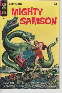 MIGHTY SAMSON #14 (1968) Super sharp VGF!