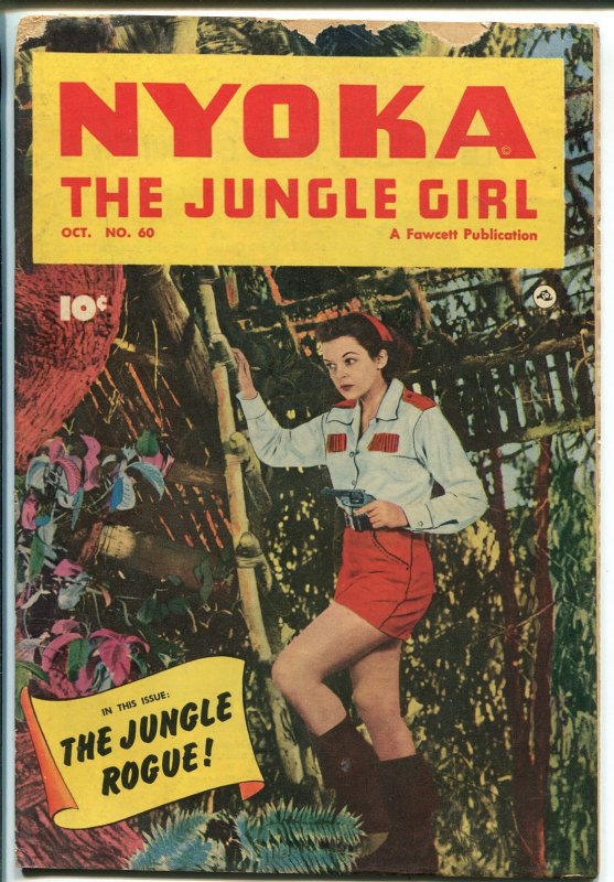 Nyoka The Jungle Girl #60  1951 - Fawcett  -G - Comic Book