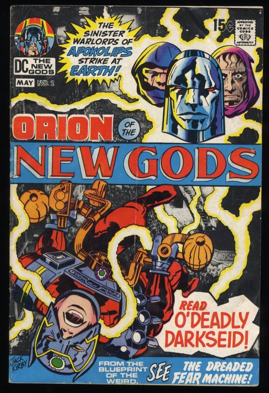 New Gods #2 1st Darkseid Cover!