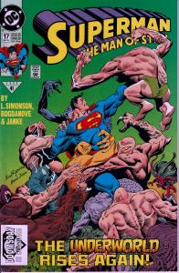 Superman Man of Steel #17 - 1st Doomsday - 9.0 or better