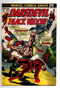 Daredevil #103 - Black Widow - Spider-man - 1973 - FN/VF