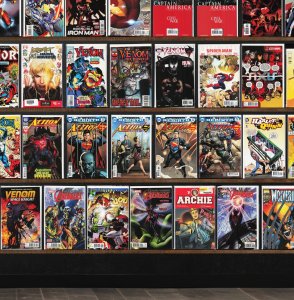 Huge Lot 140+ Comics with Captain America, The Walking Dead & More!
