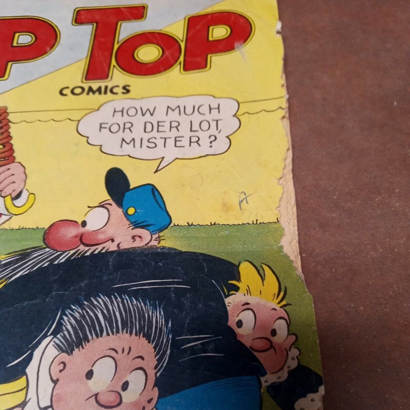 Tip Top #141 April 1948 golden age united comics Nancy Li’l Abner Captain & Kids