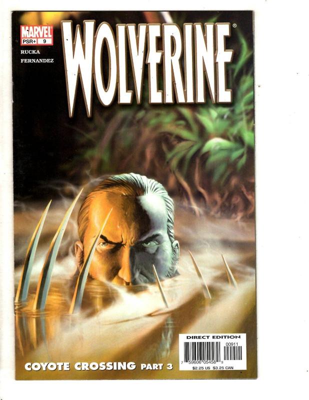 10 Wolverine Marvel Comic Books # 1 2 3 4 5 6 7 8 9 10 X-Men X-Force Storm CR52