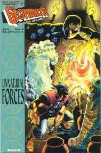 Geomancer Guardian of Earth #3 Valiant Comics January Jan 1995 (VFNM or Better)