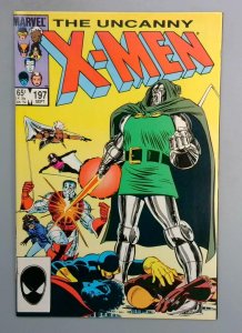 Uncanny X-Men #197 NM Doctor Doom Marvel 1985 TW1