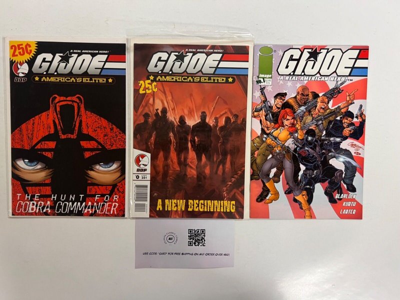 3 G.I.Joe Image Comic Books # 0 1 1 81 JS35