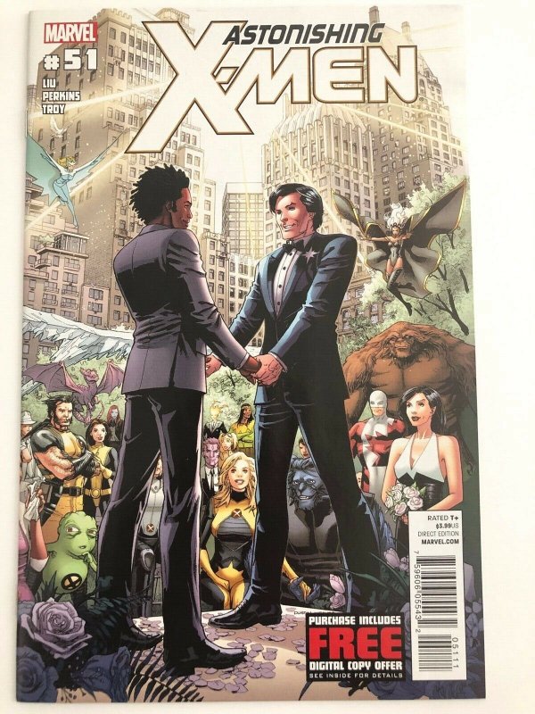 Astonishing X-Men #51 Liu, Perkins, Troy NM 