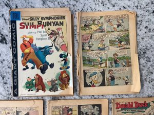 5 Coverless Comics Great For Art Projects Disney Donald Duck 1957 Paul Bunya HT3