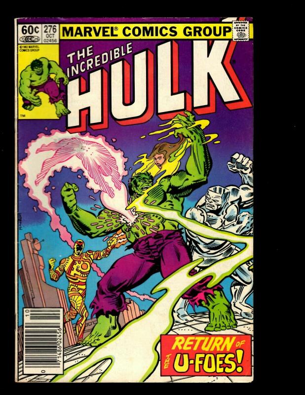 12 Hulk Marvel Comics # 191 246 276 280 281 282 283 284 285 286 287 288 EK13