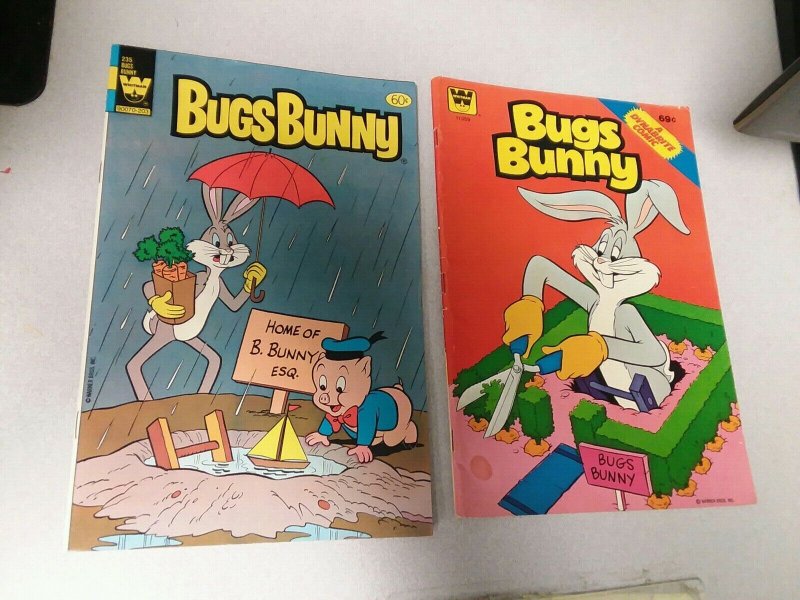 Bugs Bunny 12 Issue Golden Silver Bronze Age Cartoon Comics Lot Run Set gold key