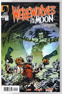 WEREWOLVES on the MOON vs VAMPIRES #2, NM, 2009, undead, more Horror in store