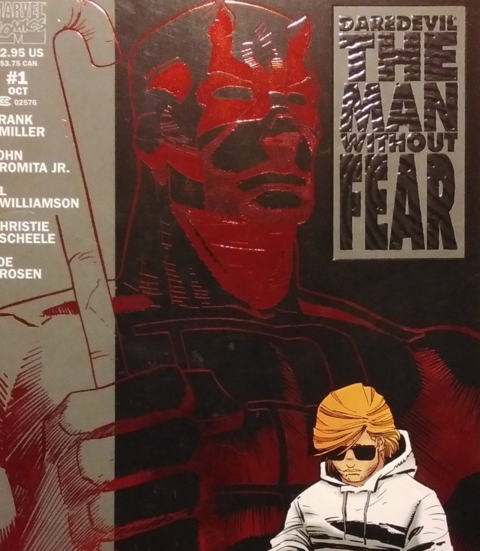 Daredevil: The Man Without Fear #1 Newsstand Edition (1993)