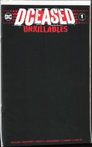 DCeased: Unkillables #1 Blank Cover (2020) Deathstroke