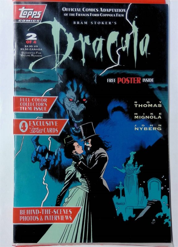 Dracula (Bram Stokers) #2 (Nov 1992, Topps) FN/VF