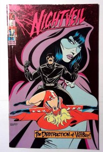 Nightveil #7 (1987) AC Comics 1st Print Comic Book
