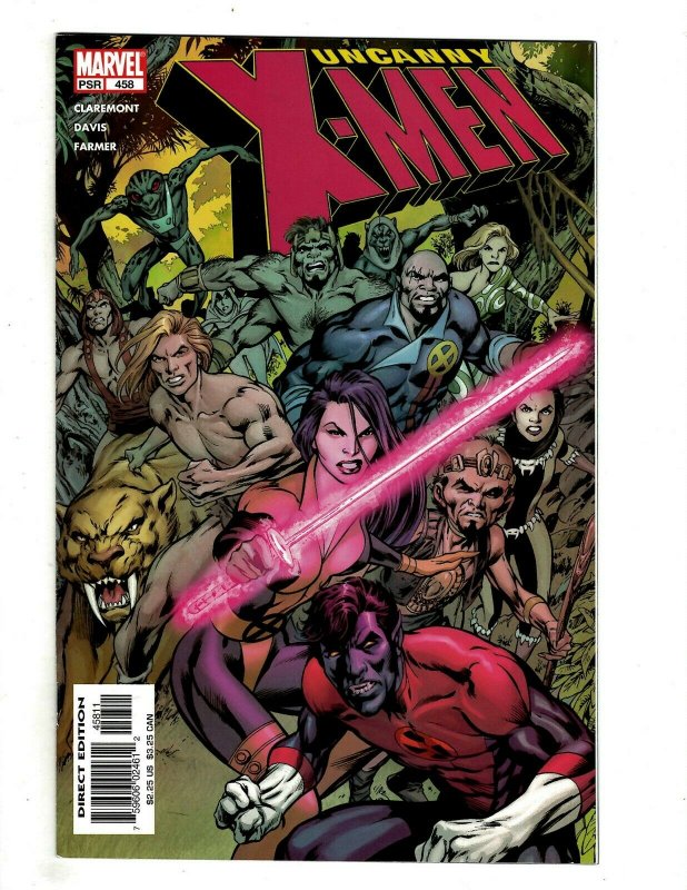 10 Uncanny X-Men Marvel Comics 448 449 452 453 455 456 457 458 460 461 Storm HG1