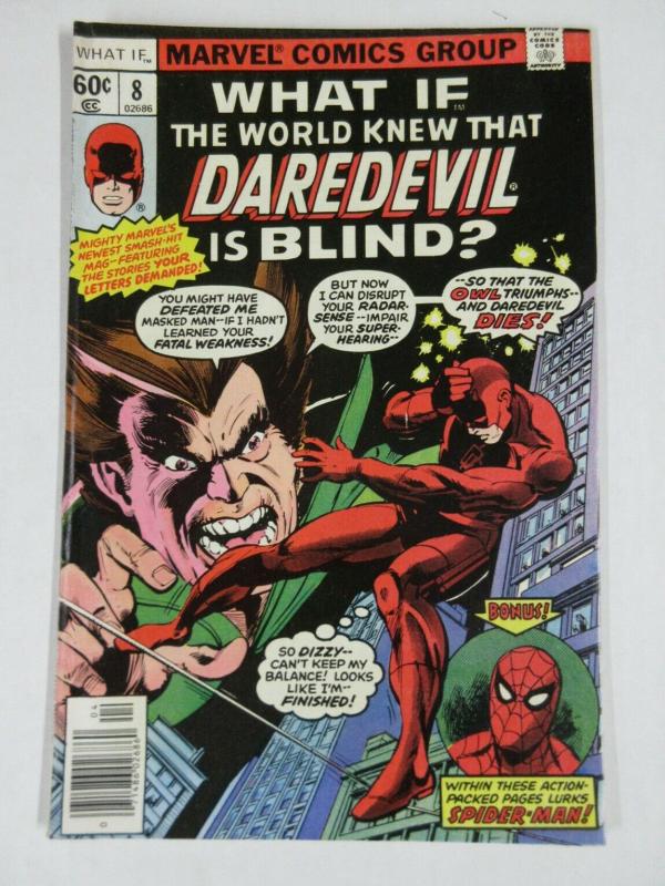 WHAT IF 8 FINE April 1978 Daredevil! Spider-Man! COMICS BOOK