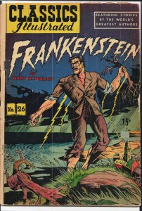 Classic Comics #26 Frankenstein