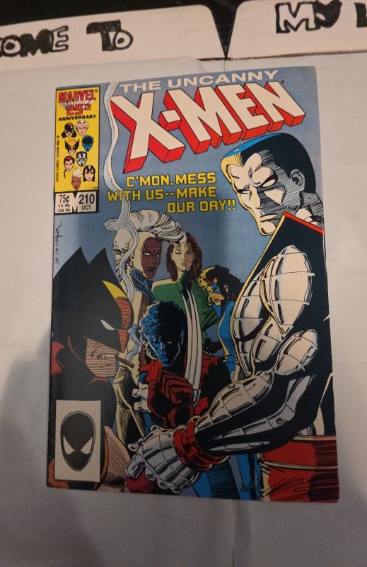 The Uncanny X-Men #210 (1986)begging of Mutant masqcre