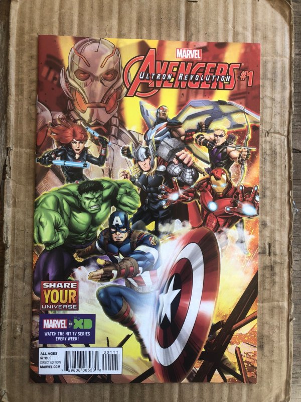 Marvel Universe Avengers: Ultron Revolution #1 (2016)