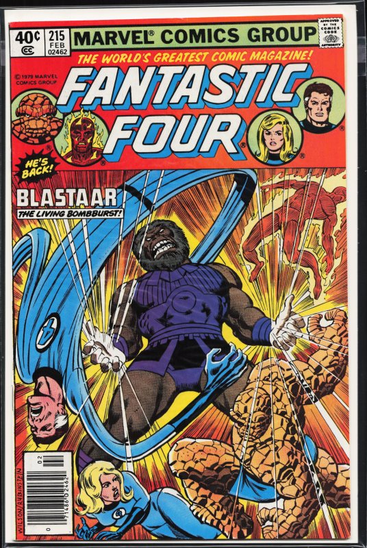 Fantastic Four #215 (1980) Fantastic Four