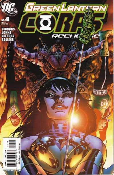 Green Lantern Corps: Recharge #4, NM (Stock photo)