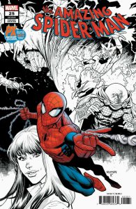 Amazing Spider-Man #25 Artist Variant Sketch Convention Ex SDCC 2019  