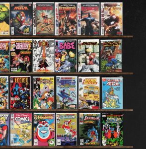 Huge Lot 140+ Comics with Solo Avengers, Green Arrow, L.E.G.I.O.N. & More!