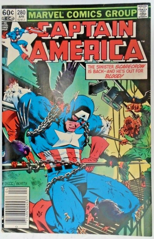 *Captain America #271-280  (10 books)