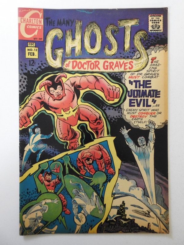 Many Ghosts of Dr. Graves #12 (1969) VG/FN Condition!
