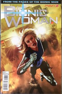 BIONIC WOMAN Comic Issue 8 — 2013 Dynamite VF+ Cond Six Million Dollar Man TV