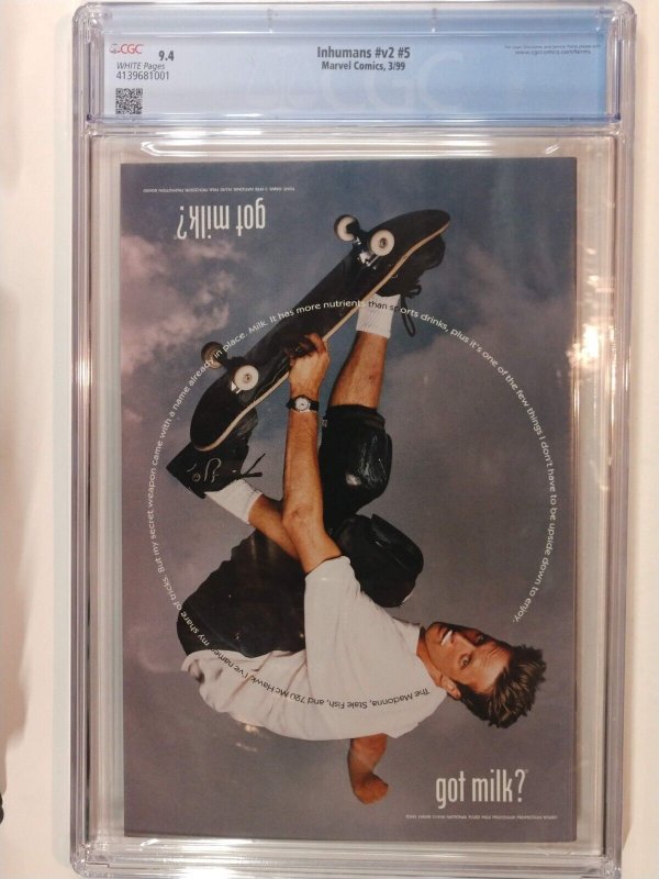 Inhumans #5. 1st appearance of Black Widow, Yelena Belova 