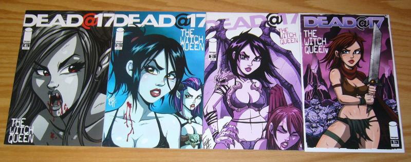 Dead@17: the Witch Queen #1-4 VF/NM complete series - josh howard 2 3 image set