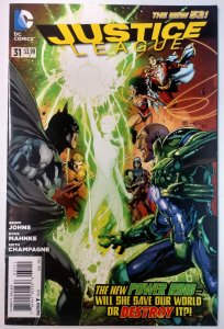 Justice League #31 (8.5, 2014) 1st Full App Jessica Cruz