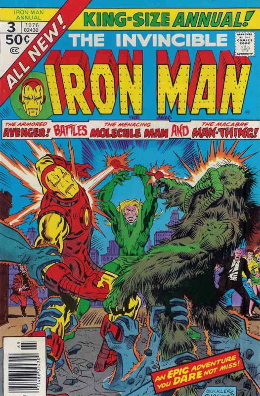 Iron Man (1st Series) Annual #3 FN; Marvel | save on shipping - details inside